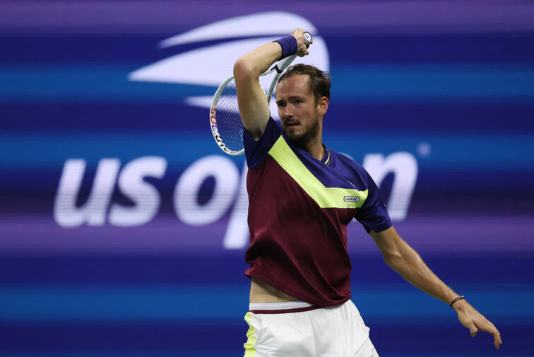 Daniel Medvedev steht bereits im Achtelfinale der US Open 2023