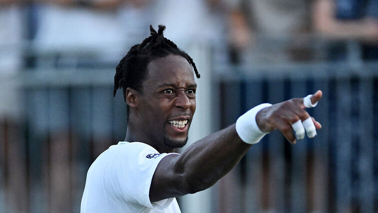 Gael Monfils posierte in den sozialen Netzwerken gemeinsam mit seiner Tochter als Superheld.