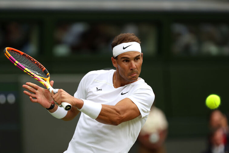 In Wimbledon musste Rafael Nadal w.o. geben In Wimbledon musste Rafael Nadal w.o. geben