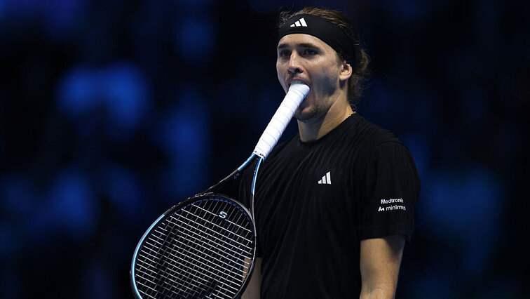 Nach seinem Vorrunden-Aus in Turin zeigte sich Alexander Zverev alles andere als zufrieden. Getty Images