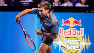 Daniel Merida am Freitagabend beim Red Bull BassLine