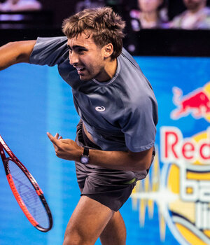 Daniel Merida am Freitagabend beim Red Bull BassLine