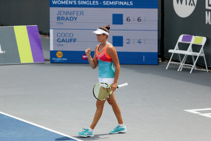 Jennifer Brady feierte in Lexington ihren ersten Titel auf der WTA-Tour Jennifer Brady feierte in Lexington ihren ersten Titel auf der WTA-Tour