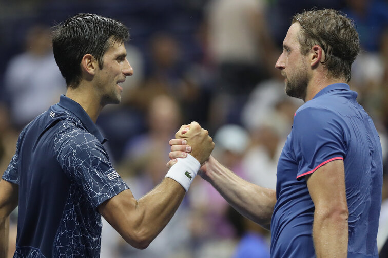 Novak Djokovic meets Tennys Sandgren in round one of the French Open