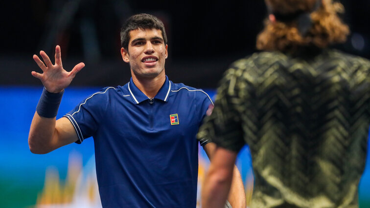 Carlos Alcaraz will play the second match in Vienna on Monday