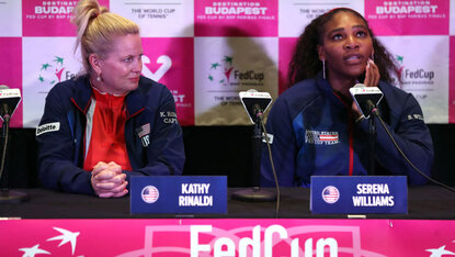 Darf Kathy Rinaldi mit Serena Williams planen? Darf Kathy Rinaldi mit Serena Williams planen?