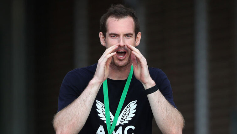 Andy Murray ist es am Mittwoch ein bisserl fad gewesen Andy Murray ist es am Mittwoch ein bisserl fad gewesen