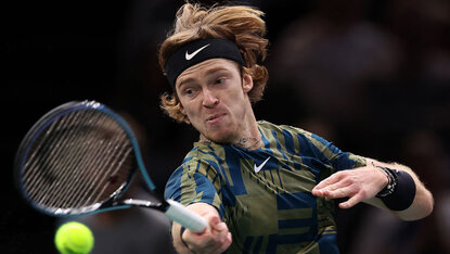 Andrey Rublev kann sich auf seine Vorhand verlassen