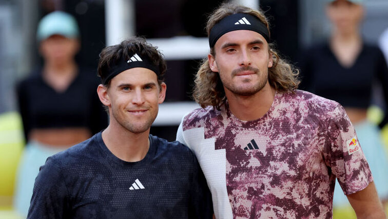Dominic Theim ud Stefanos Tsitsipas treffen zum zehnten Mal aufeinander Dominic Theim ud Stefanos Tsitsipas treffen zum zehnten Mal aufeinander