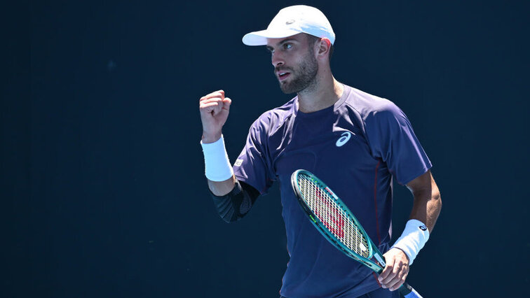 Mit einem Comeback-Finalsieg in Aix-en-Provence revanchierte sich der Kroate Borna Coric beim Schweizer Stan Wawrinka. Getty Images