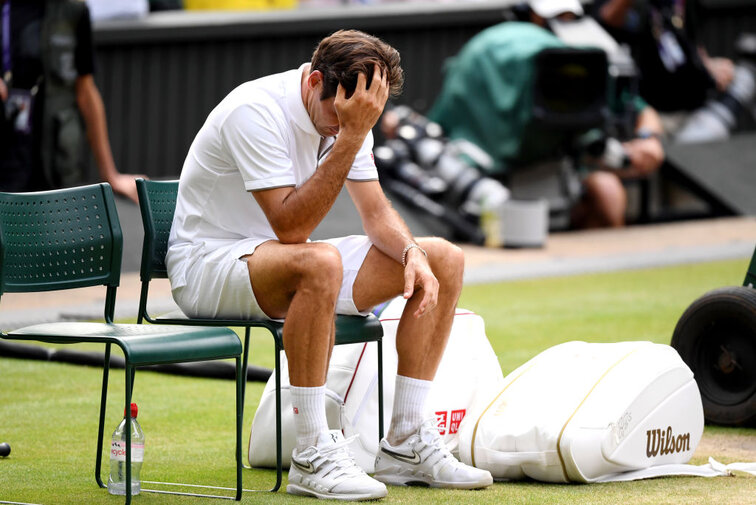 Roger Federer in Wimbledon