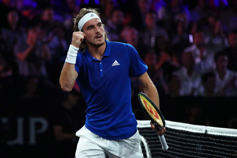 Stefanos Tsitsipas beim Laver Cup