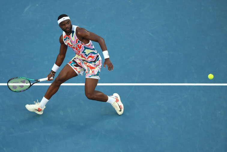 Frances Tiafoe kann alles tragen. Alles! Frances Tiafoe kann alles tragen. Alles!