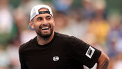 Nick Kyrgios präsentierte sich gut gelaunt