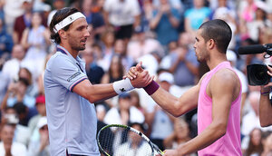Arthur Rinderknech und Carlos Alcaraz kämpfen um den Achtelfinaleinzug in Indian Wells.