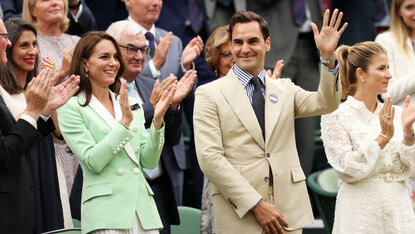 Roger Federer wird nach seinem Besuch in Wimbledon auch den Laver Cup bereichern. Roger Federer wird nach seinem Besuch in Wimbledon auch den Laver Cup bereichern.