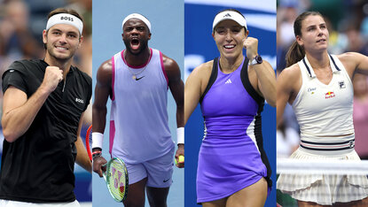Fritz, Tiafoe, Pegula und Navarro können sich der Unterstützung des Heimpublikums sicher sein. Fritz, Tiafoe, Pegula und Navarro können sich der Unterstützung des Heimpublikums sicher sein.