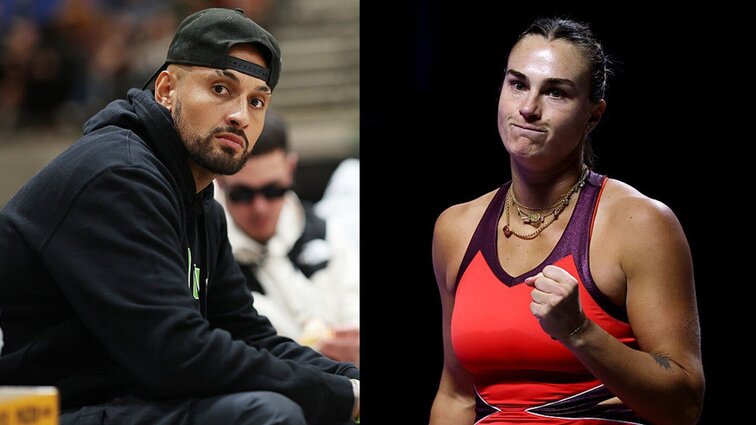 Nick Kyrgios und Aryna Sabalenka Nick Kyrgios und Aryna Sabalenka