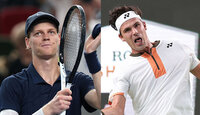 Jannik Sinner und Daniel Altmaier treffen zum vierten Mal aufeinander Jannik Sinner und Daniel Altmaier treffen zum vierten Mal aufeinander