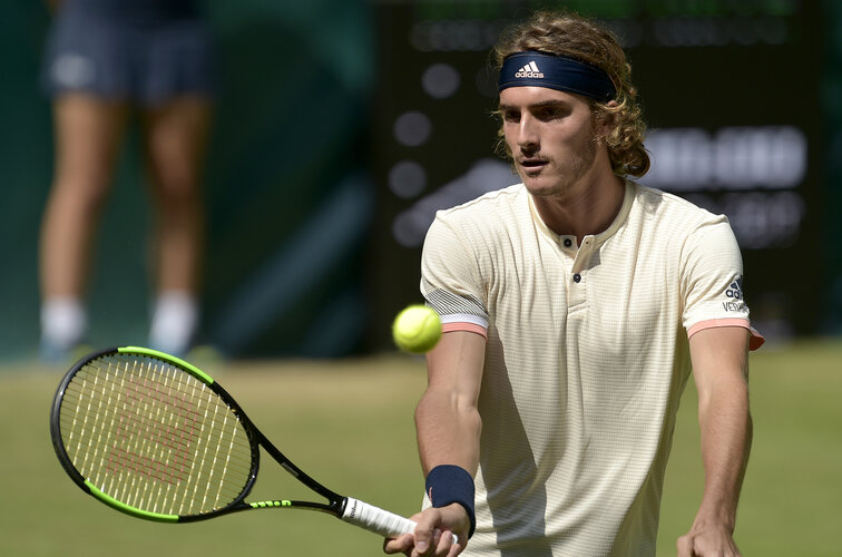 Stefanos Tsitsipas in Halle 2018