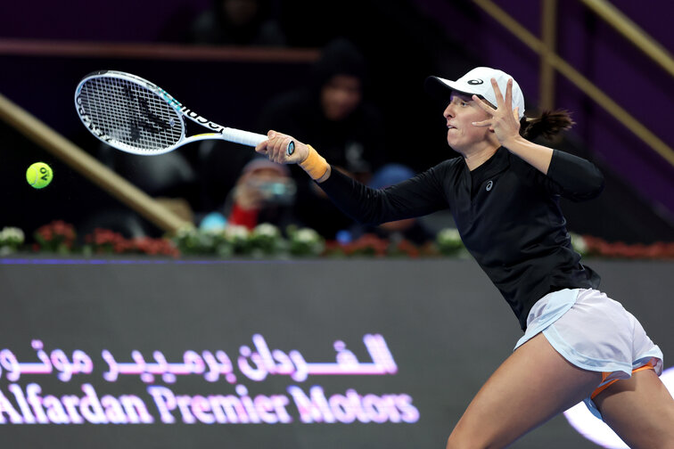Iga Swiatek impressively displayed her dominance in Doha