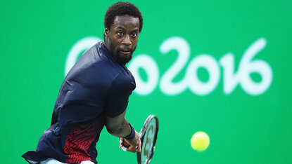 2016 in Rio de Janeiro ist Gael Monfils im Viertelfinale gescheitert 2016 in Rio de Janeiro ist Gael Monfils im Viertelfinale gescheitert