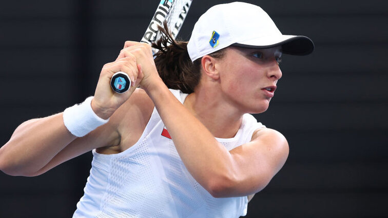Iga Swiatek hat schon wieder aus allen Rohren gefeuert