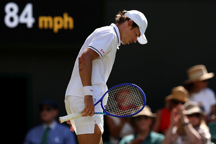 Alex de Minaur scheiterte im Achtelfinale von Wimbledon