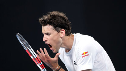 Für Dominic Thiem sind Erfolgserlebnisse auf dem Court aktuell selten. Für Dominic Thiem sind Erfolgserlebnisse auf dem Court aktuell selten.