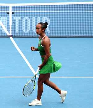 Leylah Fernandez erwischte einen guten Start in das Turnier in Washington.