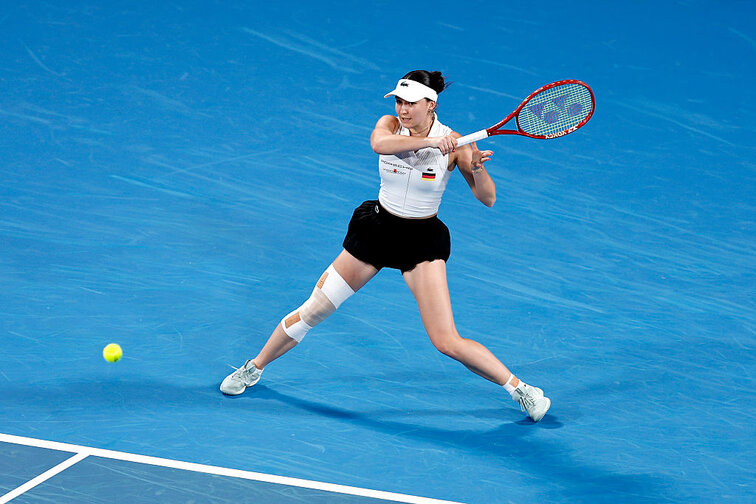 Eva Lys verlor in zwei Sätzen