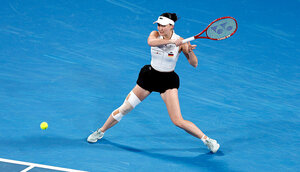 Eva Lys verlor in zwei Sätzen