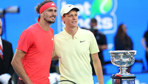 Die Finalisten 2025: Alexander Zverev und Jannik Sinner