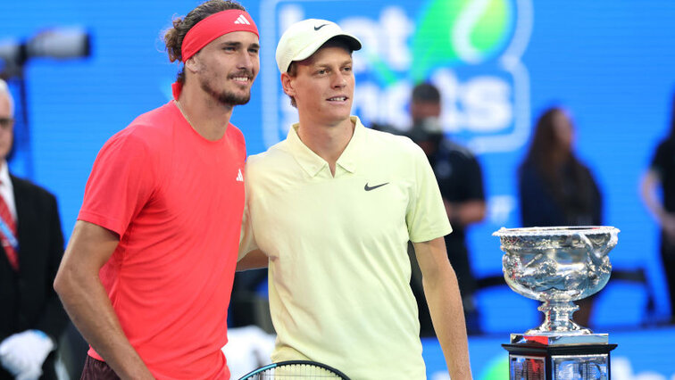Die Finalisten 2025: Alexander Zverev und Jannik Sinner