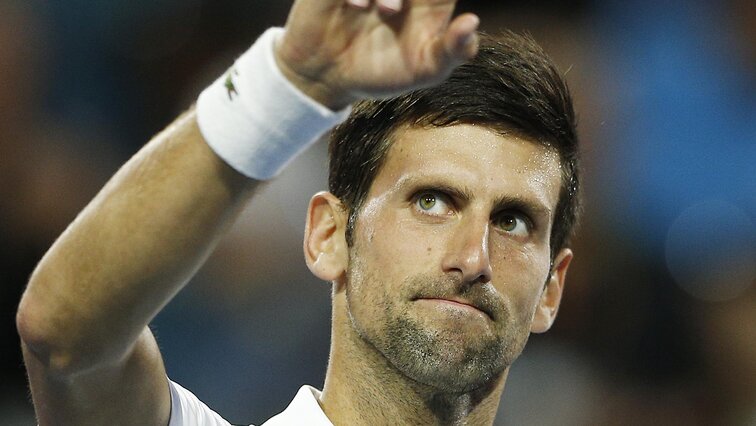 Novak Djokovic hat sich früh in den Tennissport verliebt