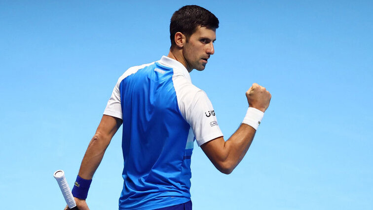 Novak Djokovic is nearing his top form in Turin