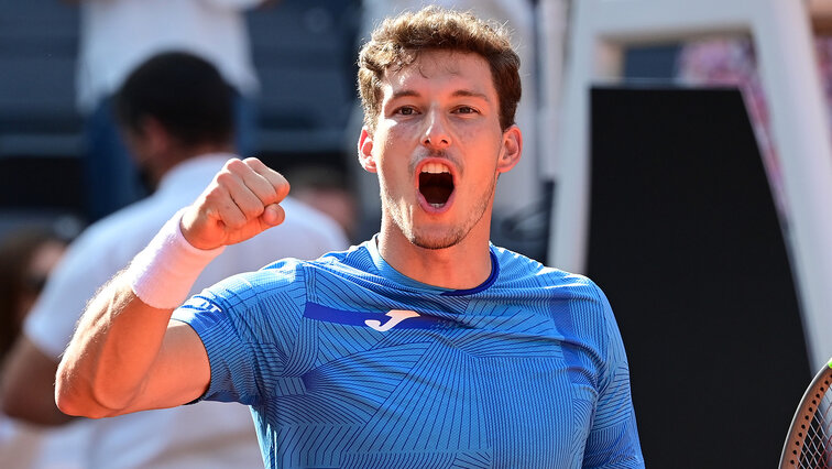 Pablo Carreno Busta has struck in Hamburg