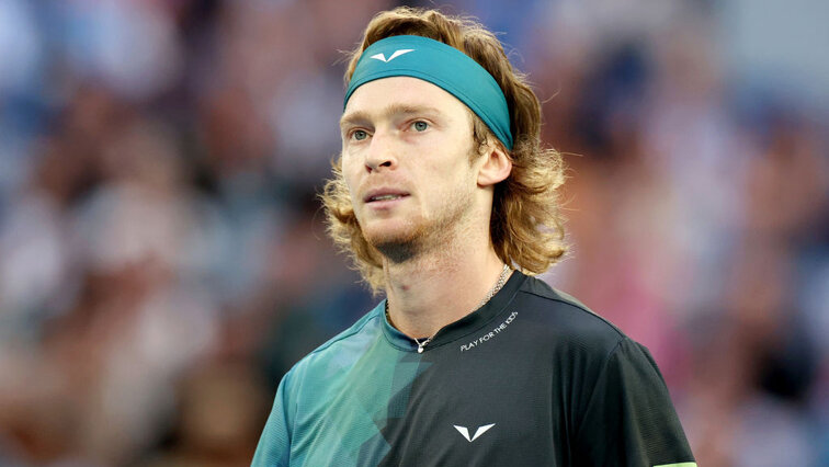 Andrey Rublev steht mal wieder in einem Major-Viertelfinale Andrey Rublev steht mal wieder in einem Major-Viertelfinale