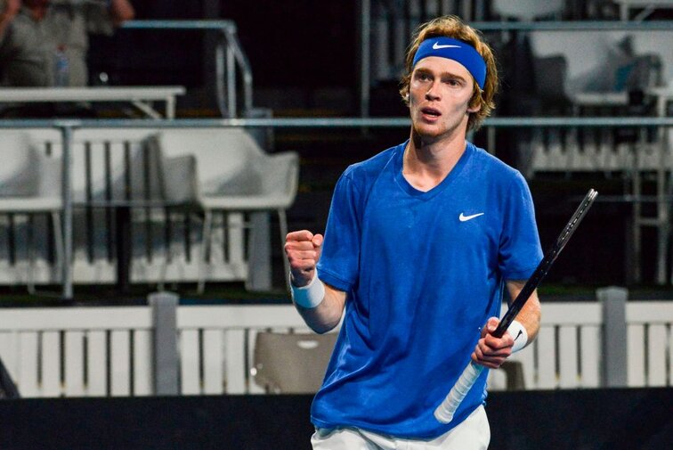 Will the Australian Open become a fitness question for Andrey Rublev?