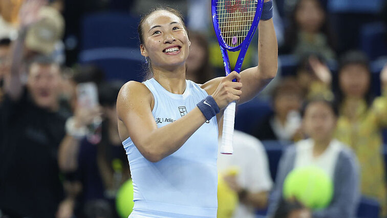 Qinwen Zheng ist schon wieder gut in Form Qinwen Zheng ist schon wieder gut in Form