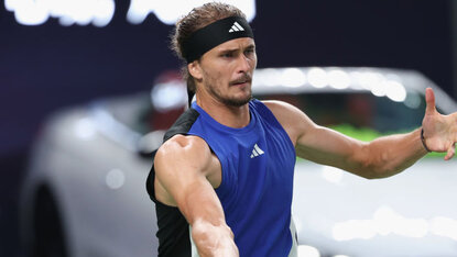 Alexander Zverev am Mittwoch in Shanghai Alexander Zverev am Mittwoch in Shanghai
