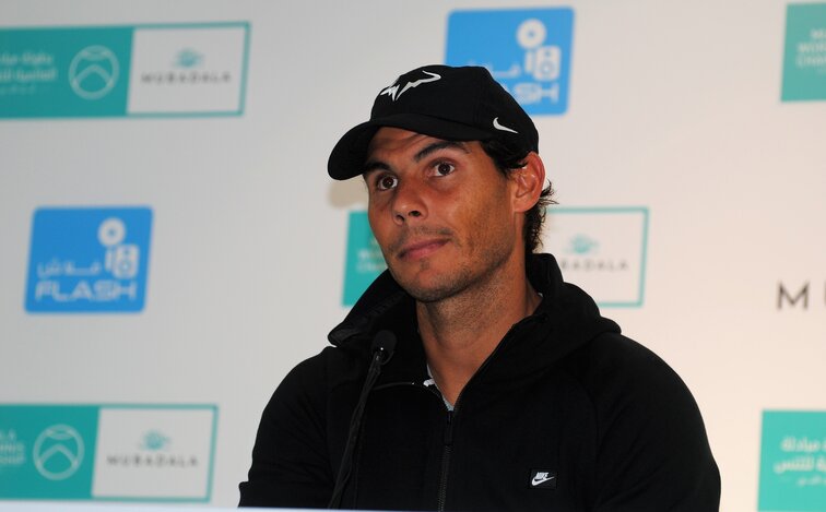 Rafael Nadal Rafael Nadal ist trotz Niederlage in Abu Dhabi zufrieden