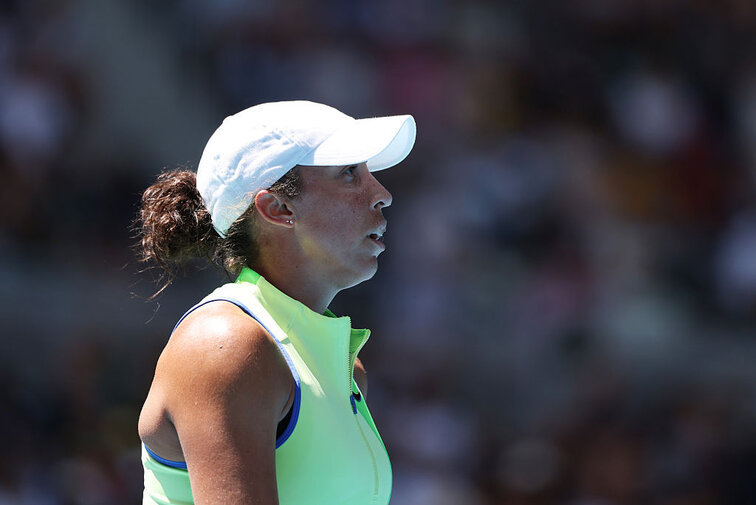 Madison Keys eröffnet den Tag in der Rod Laver Arena