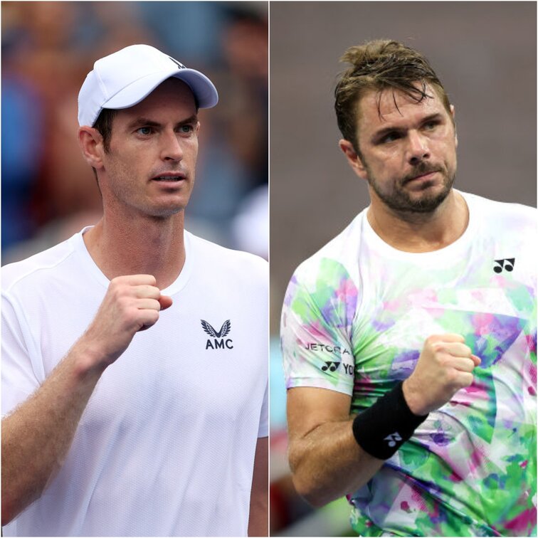 Andy Murray und Stan Wawrinka stehen bei den US Open in Runde zwei