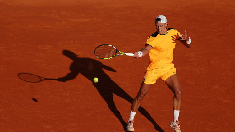 Holger Rune musste gegen Grigor Dimitrov über dreieinhalb Stunden auf dem Court stehen.