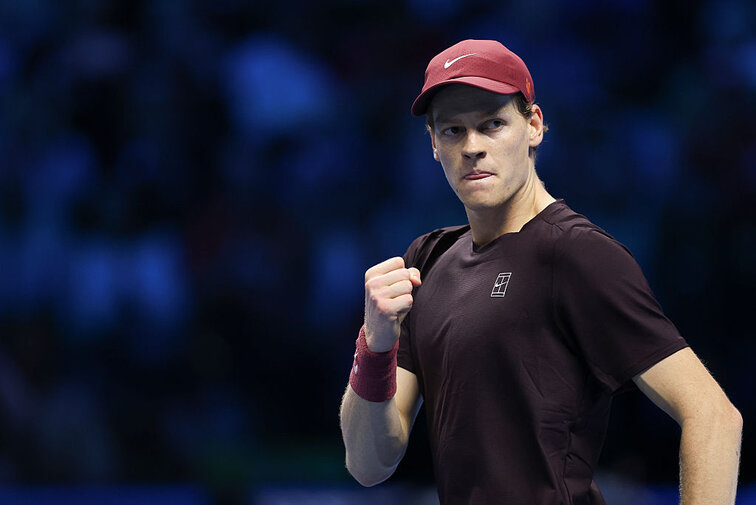 Jannik Sinner blickt auf eine herausragende Saison zurück Jannik Sinner blickt auf eine herausragende Saison zurück