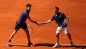 Dominic Thiem und Diego Schwartzman in Madrid