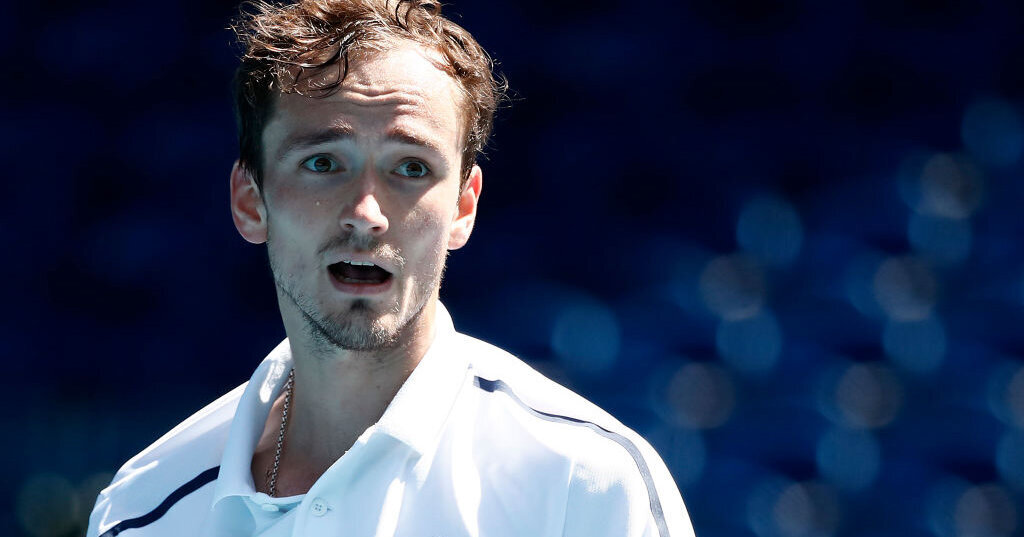 Australian Open 2021 Daniil Medvedev dreht Ehrenrunden gegen Filip