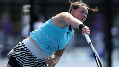 Jule Niemeier ist in Osaka ausgeschieden Jule Niemeier ist in Osaka ausgeschieden