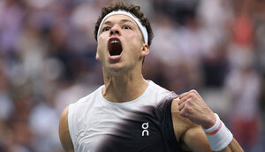 Ben Shelton hat das Arthur Ashe Stadium wieder zum Brodeln gebracht - und sich selbst auch